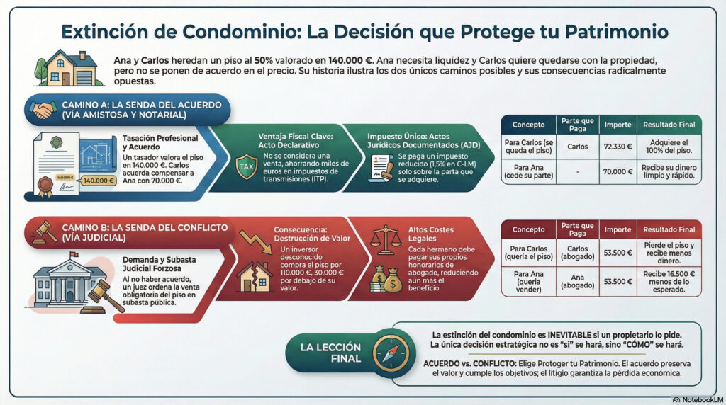 Extinción de condominio