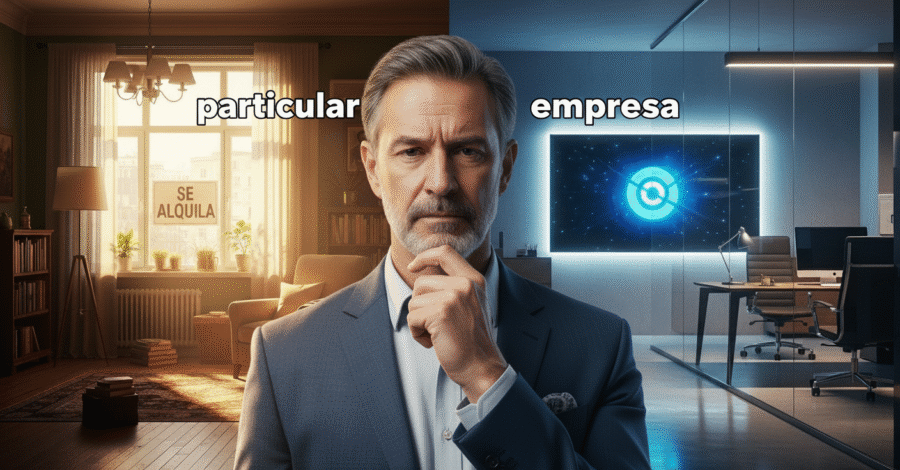 Alquier a particular o a empresa