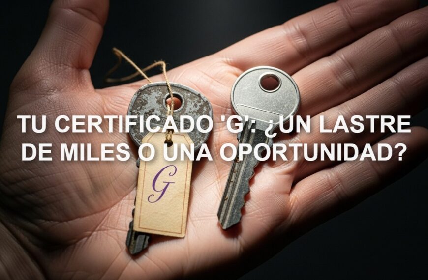 ¿Certificado Energético G? ¿Problema u Oportunidad?